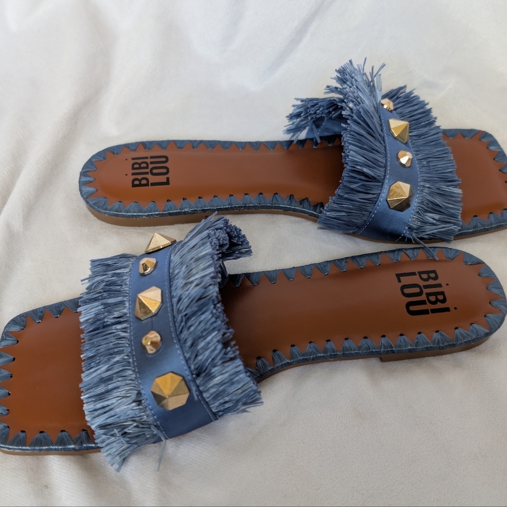 Bibi Lou/Anthropologie Flat Sandals Size 38(7.5)